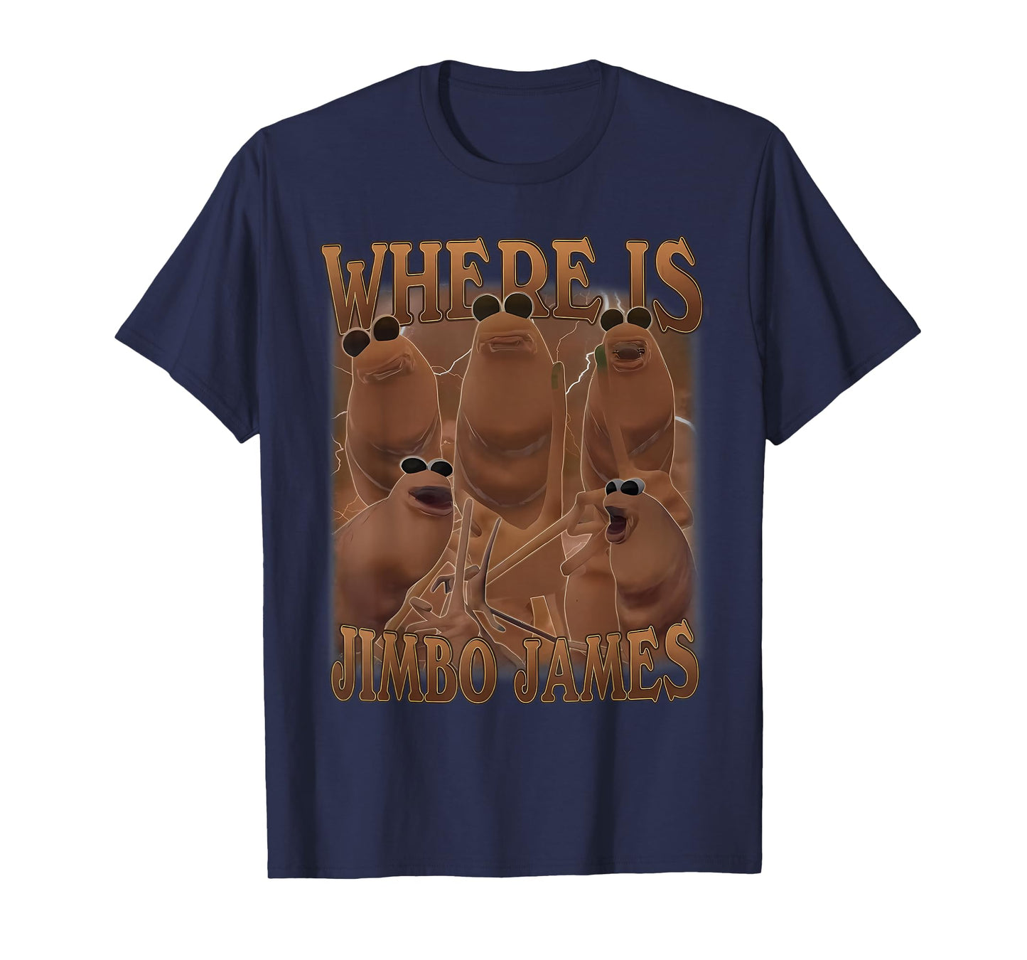 Where Is The Jimbo James Marcus The Worm Funny Meme T-Shirt