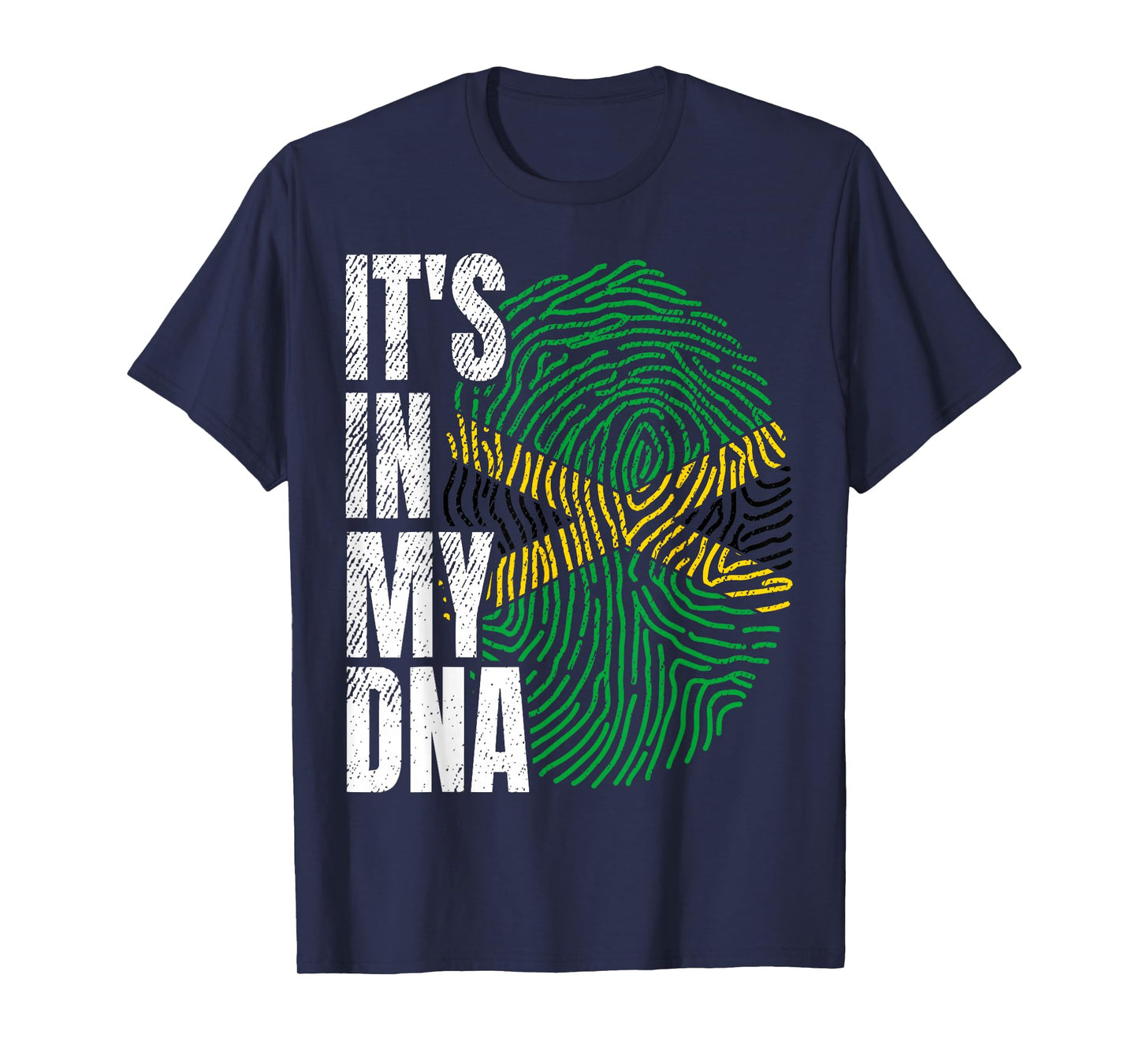 It's in My DNA Jamaican Flag Jamaica Boy Girl Gift T-Shirt
