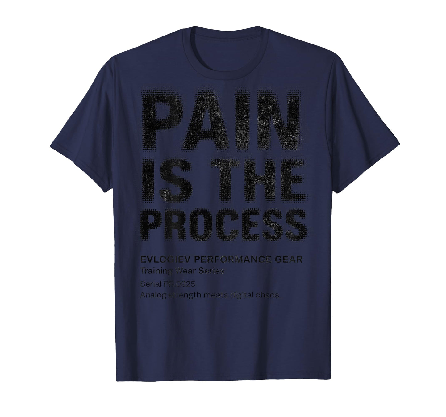 Fitness Quote Y2K Gym Training Back Print Yoga Sport Workout T-Shirt