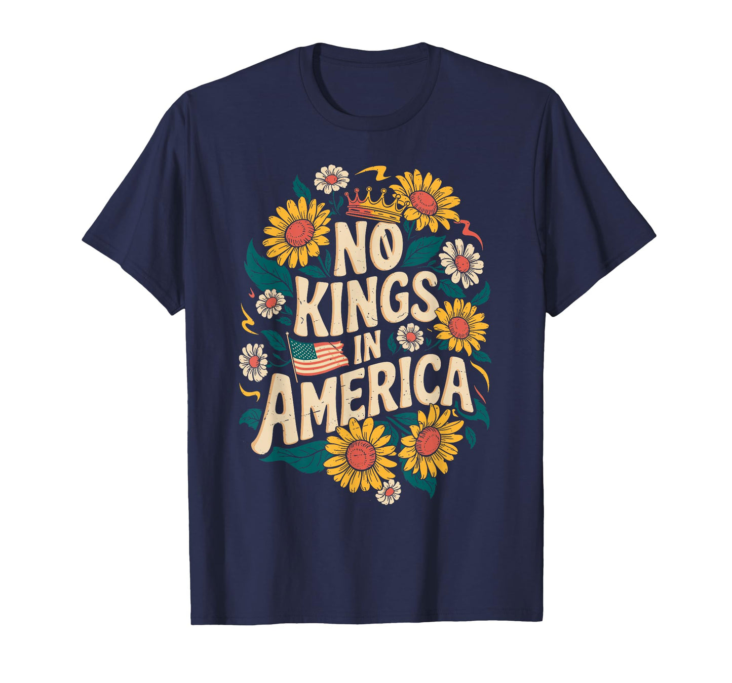 No Kings In America We The People Political Shirt Men Women T-Shirt