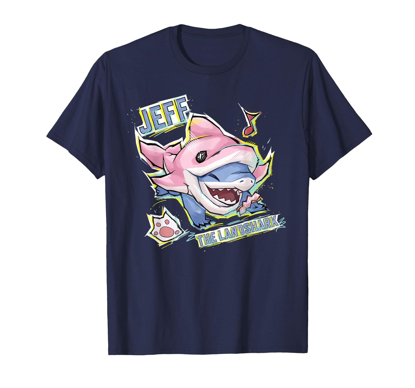 Marvel Rivals PVP Jeff the Land Shark Incognito Dolphin Skin T-Shirt