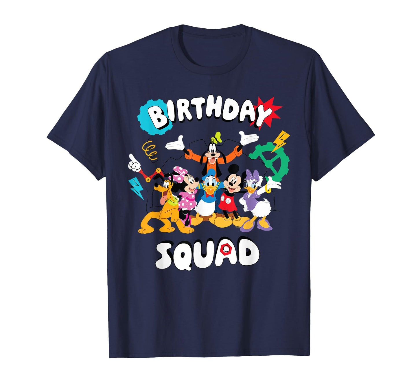 Disney Jr. Mickey & Friends "Birthday Squad" Birthday Party T-Shirt