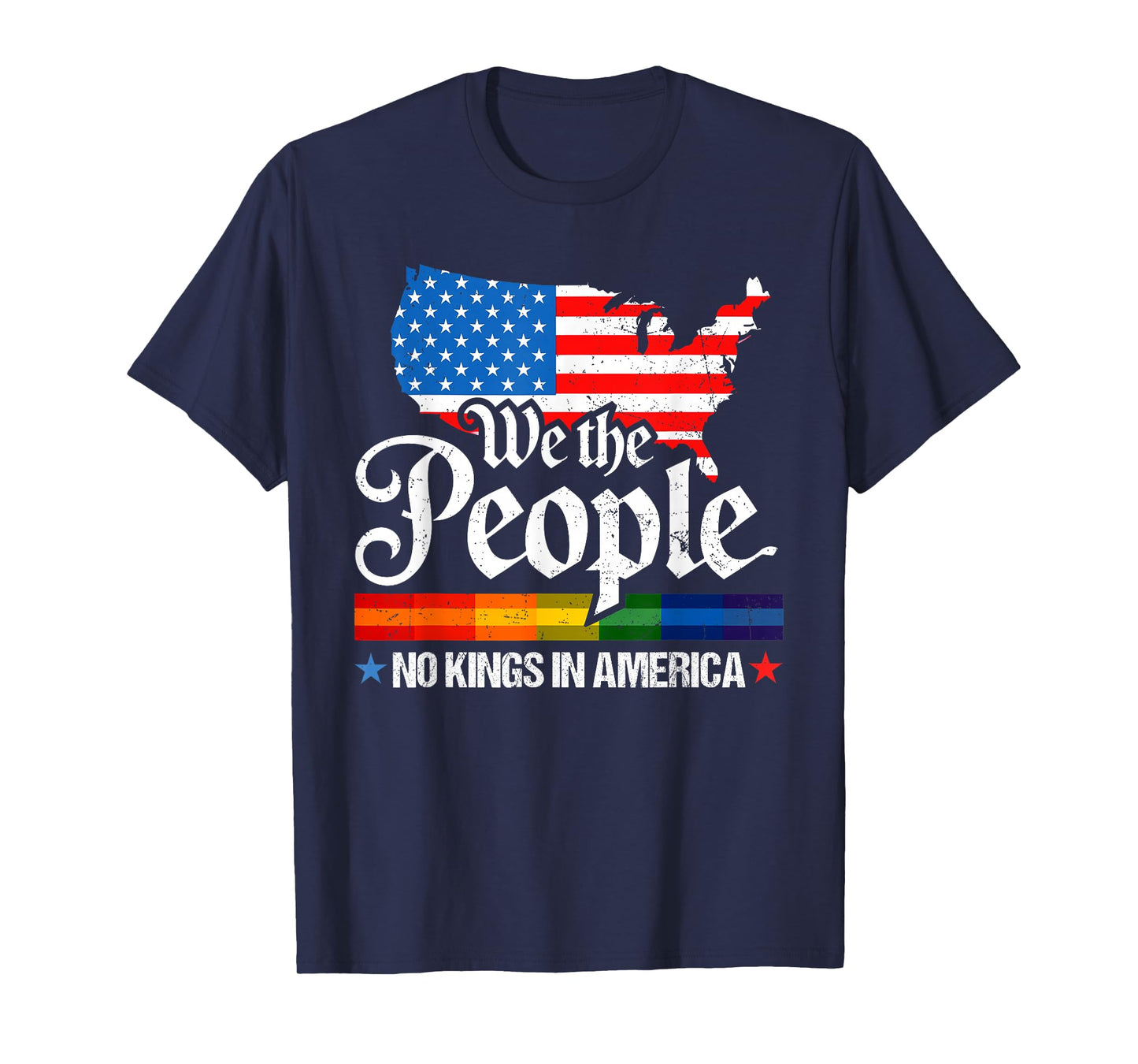 We The People No Kings in America Funny Political T-Shirt
