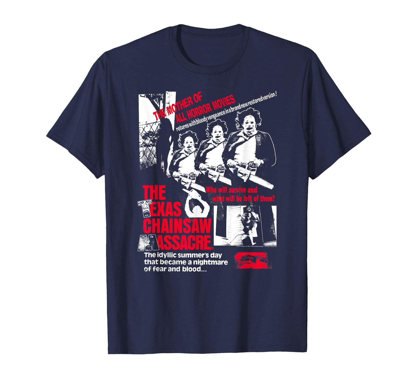 The Texas Chainsaw Massacre Mother of All Horror Movies T-Shirt