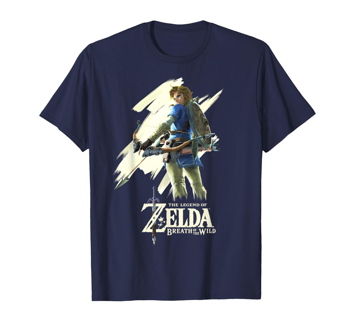 Nintendo Zelda Breath of the Wild Link Stare Graphic T-Shirt T-Shirt