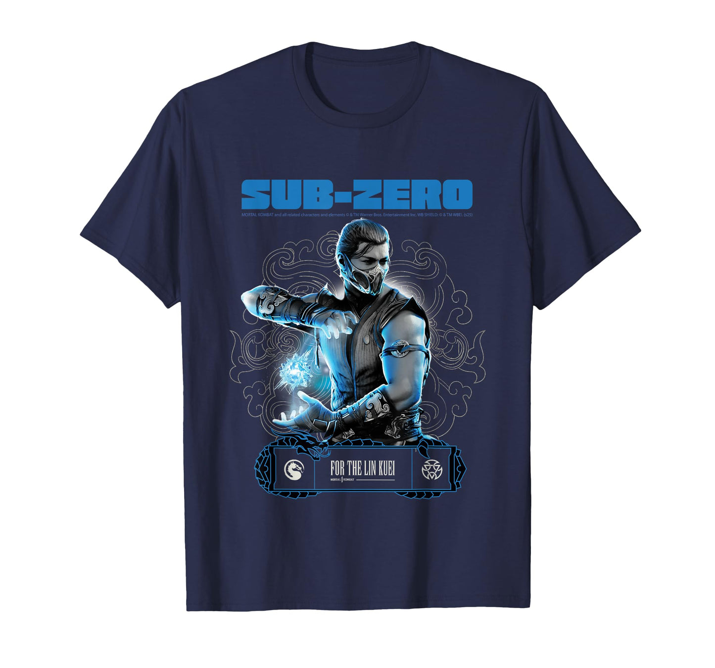 Mortal Combat Merch Sub-Zero for The Lin Kuei T-Shirt