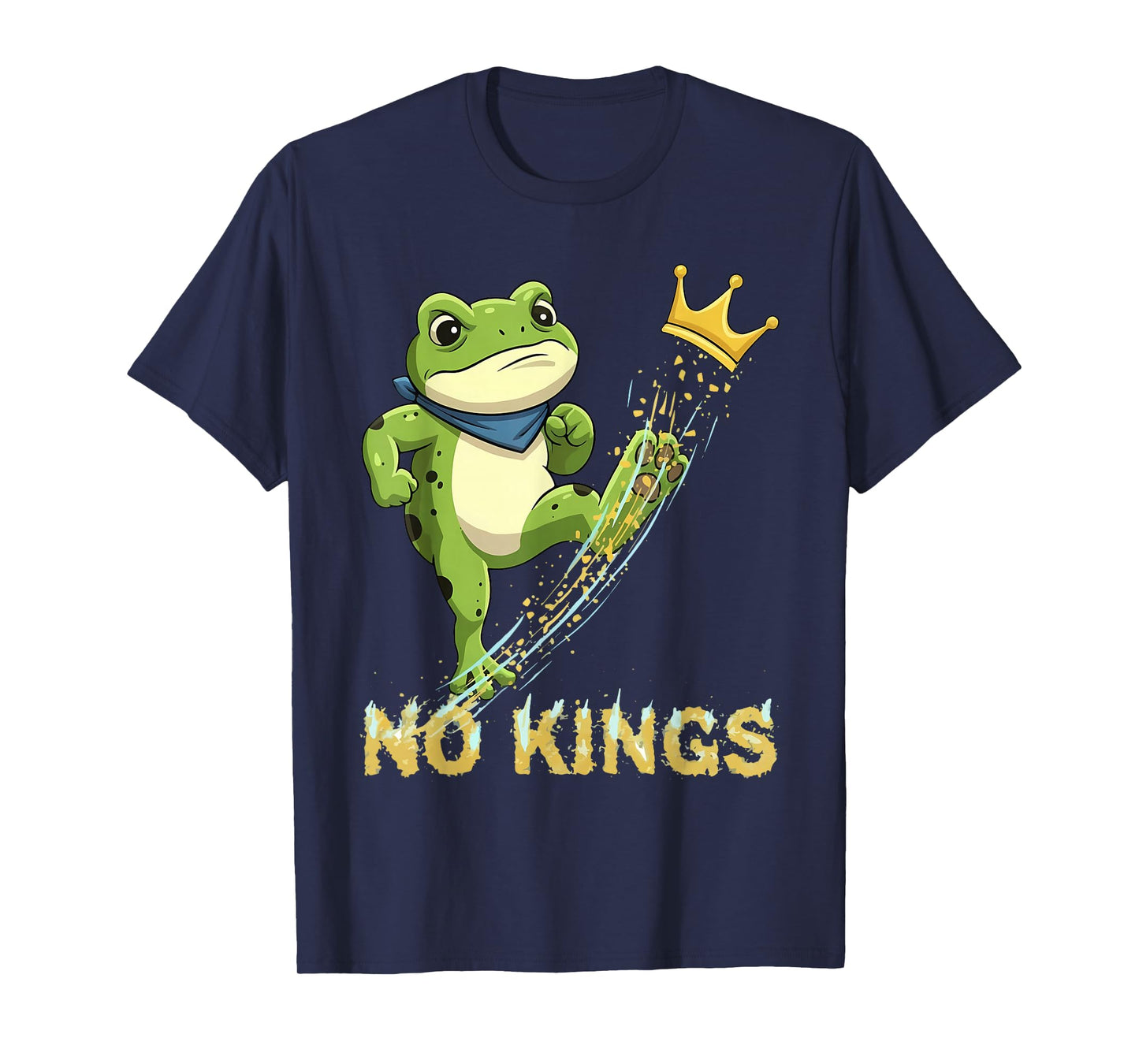 Frog Protest No Kings in America No Kings Since 1776 Frog T-Shirt