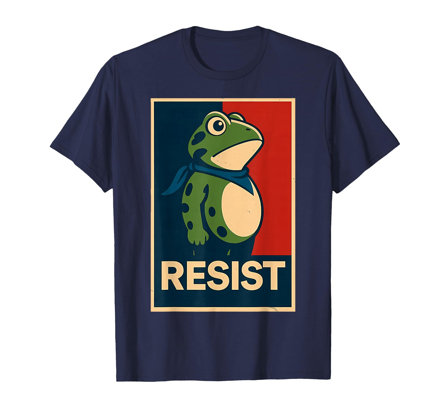 Resist Portland Frog Shirt I Stand with Frog Protest Tee T-Shirt