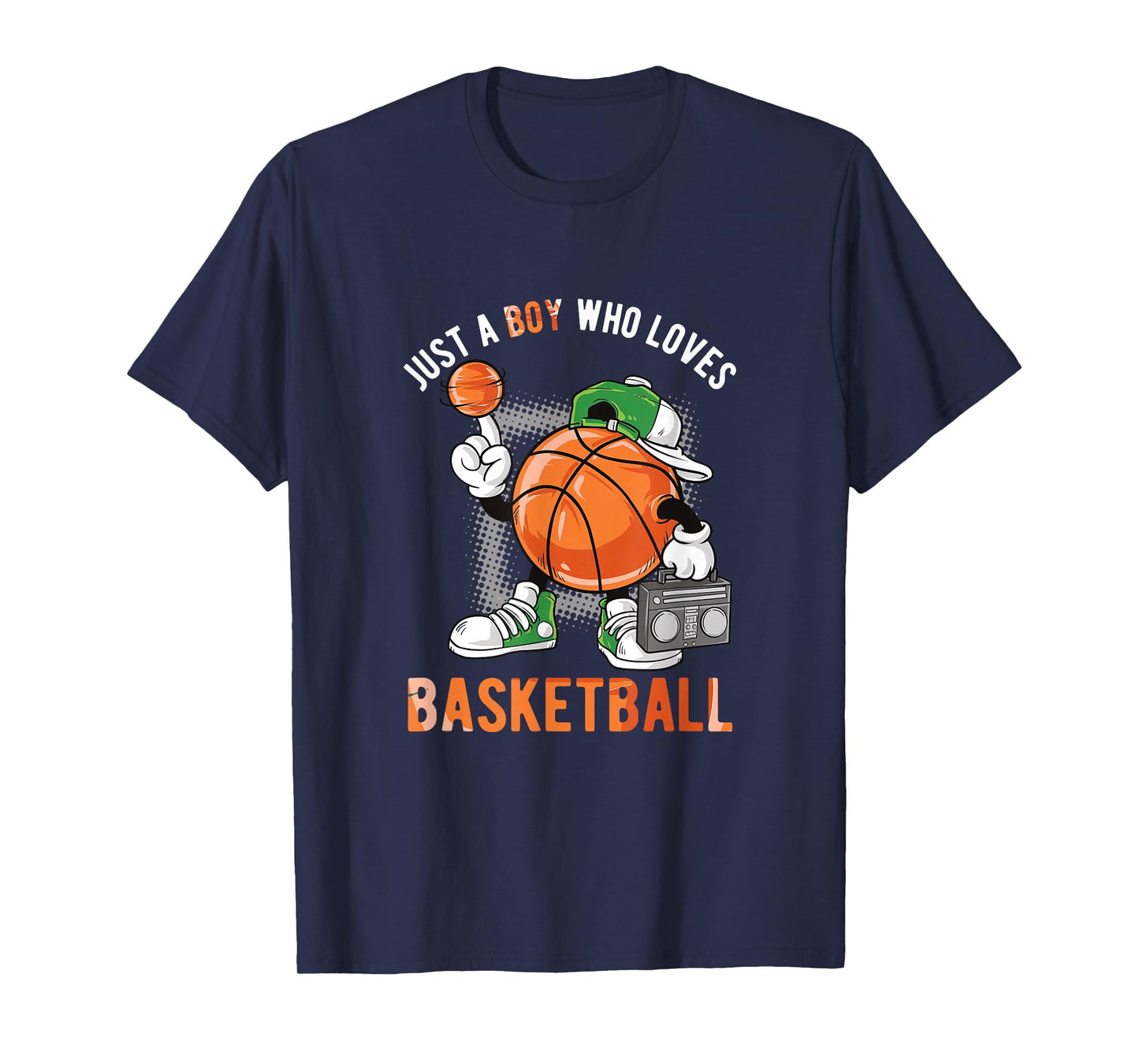 Just A Boy Who Loves Basketball T-Shirt