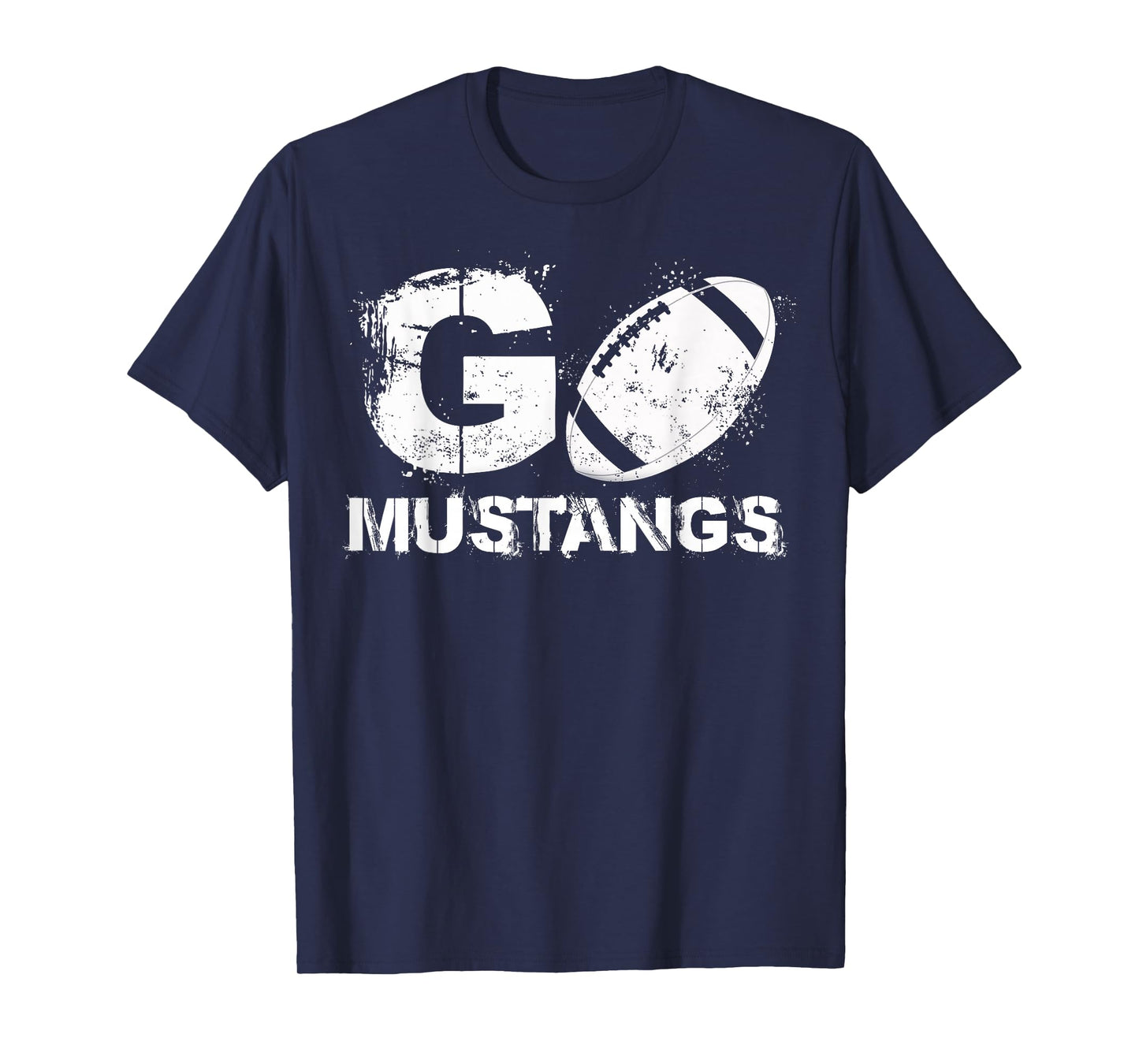 Football Go Mustangs T-Shirt