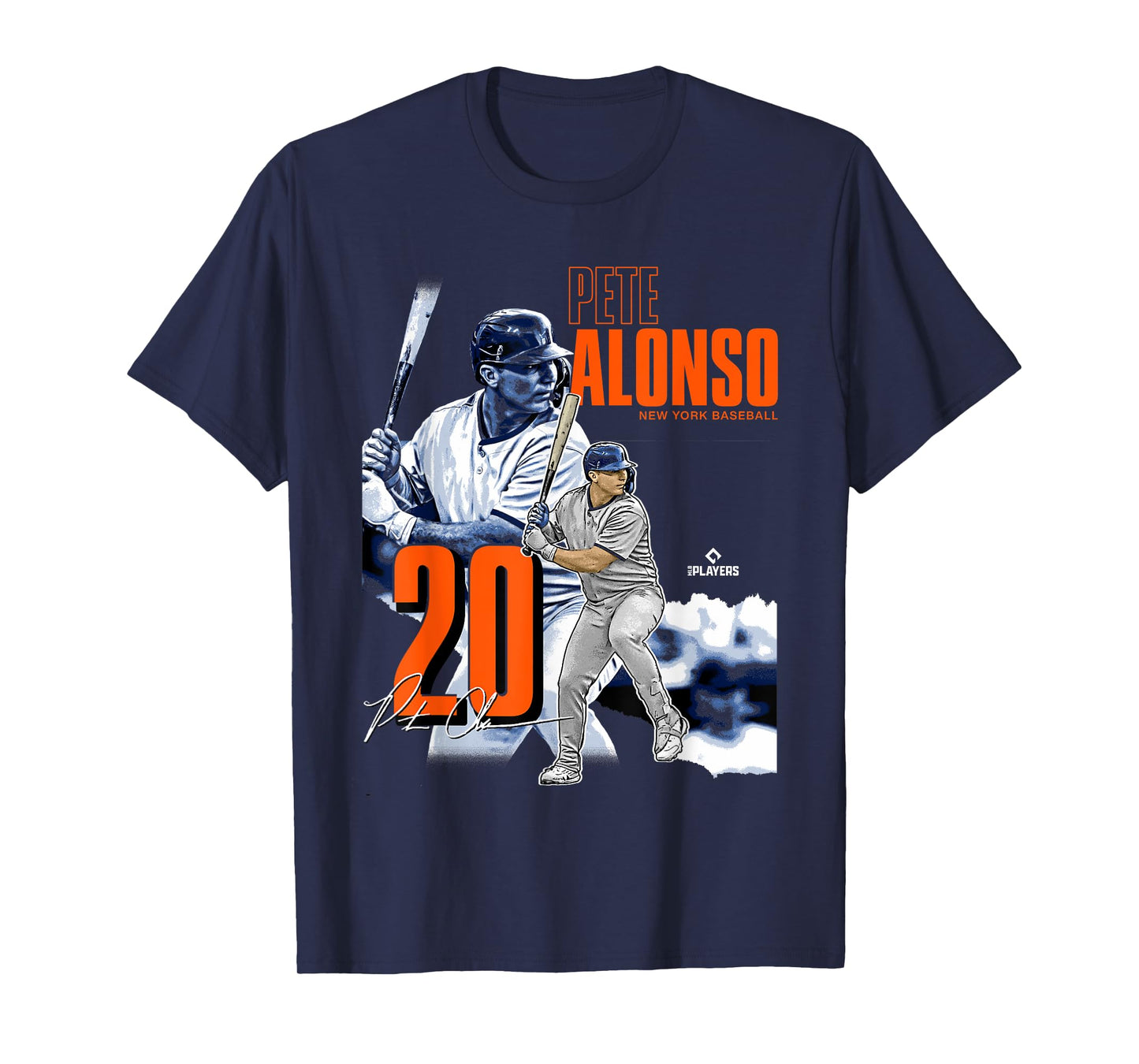 Pete Alonso | New York M MLB Baseball Players| MLBPAL304N T-Shirt