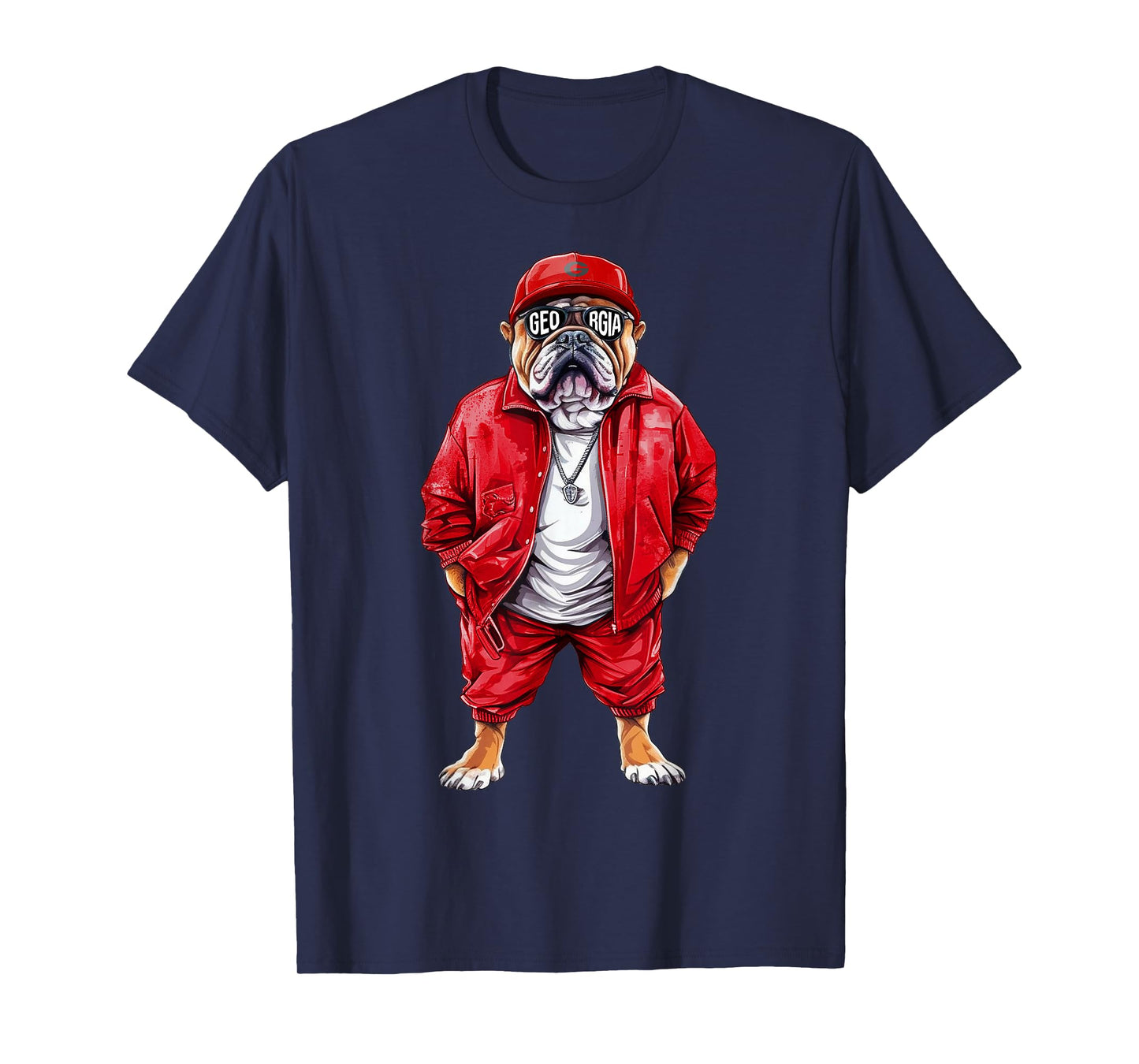 Vintage Georgia GA Vintage Athletic Sports Design T-Shirt