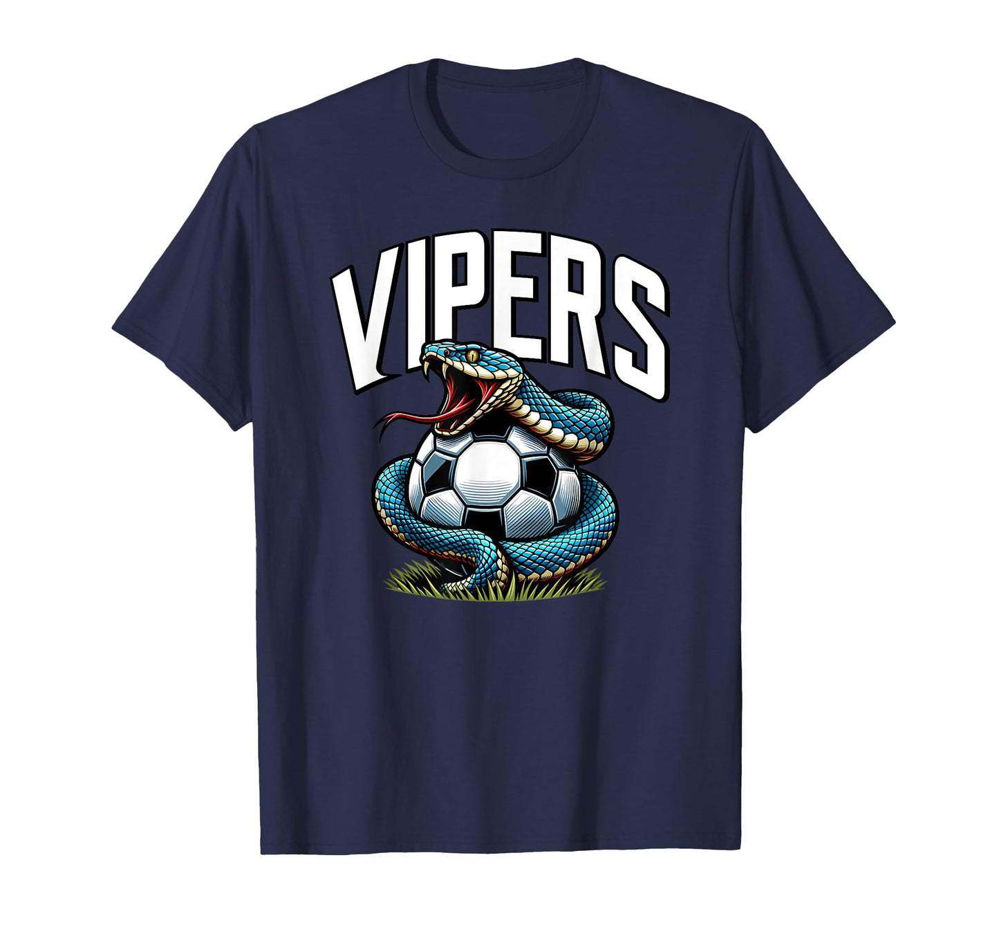 Vipers Soccer Mascot for Youth Teams Players and Fans T-Shirt