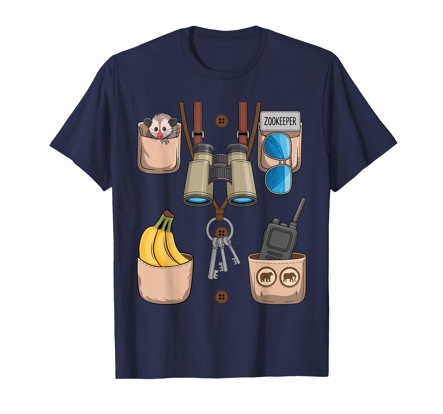 Zookeeper Costume Halloween T-Shirt