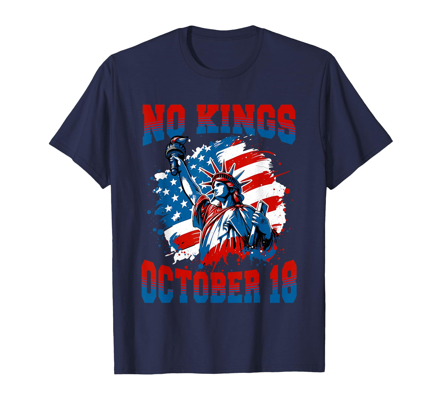 No Kings Men Women No Kings October 18 T-Shirt