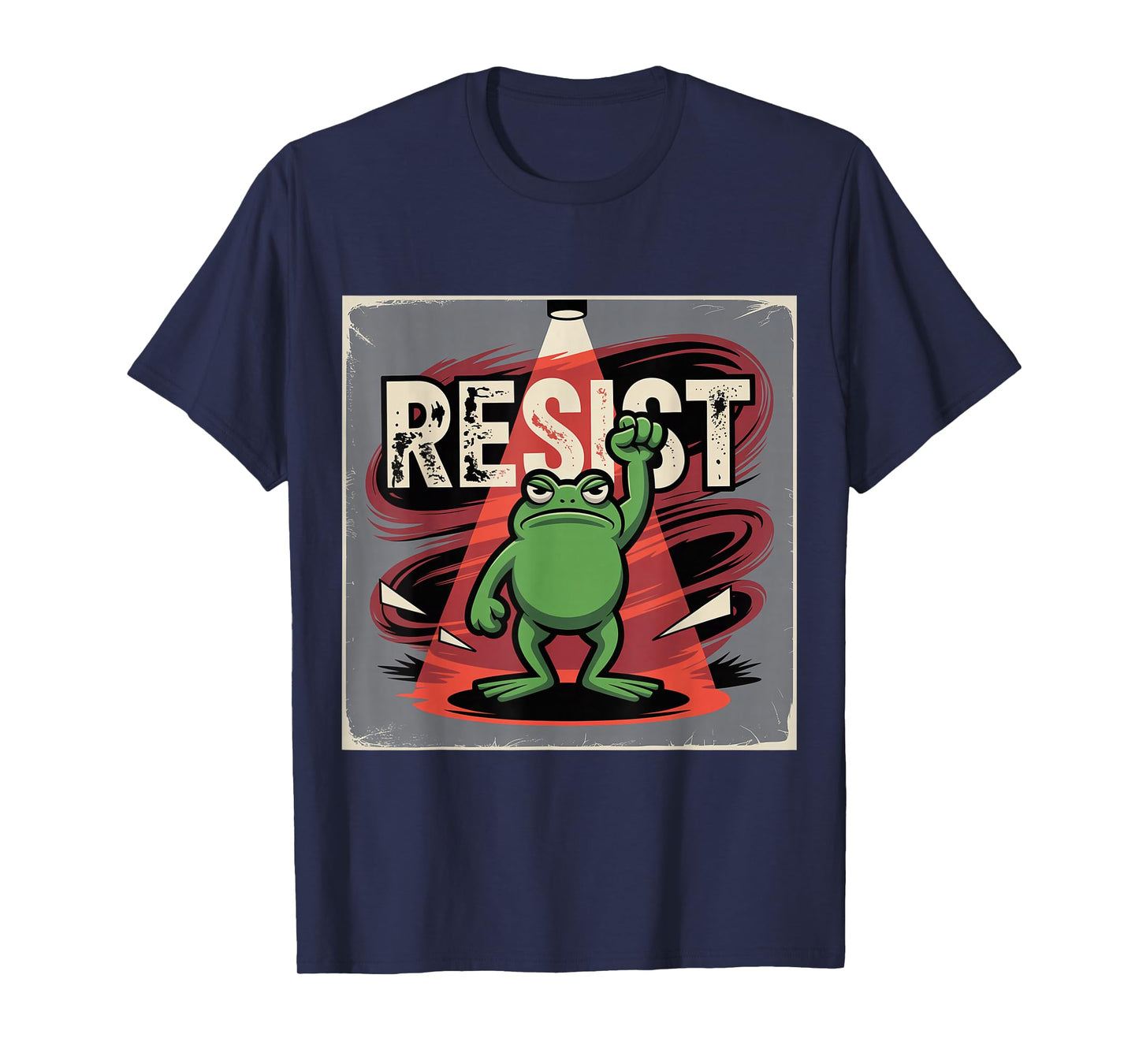 Portland Frog Protest Shirt Funny Portland Poster T-Shirt