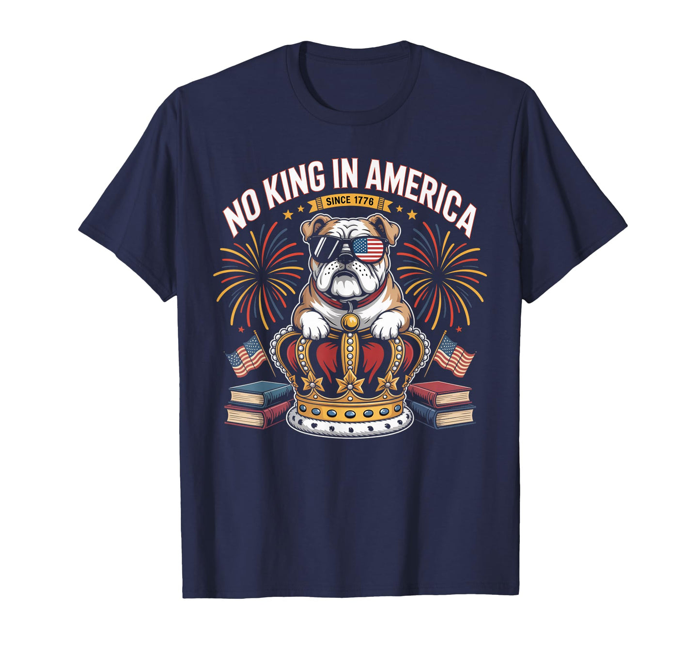 Dog No Kings in America We The People Political Men Women T-Shirt