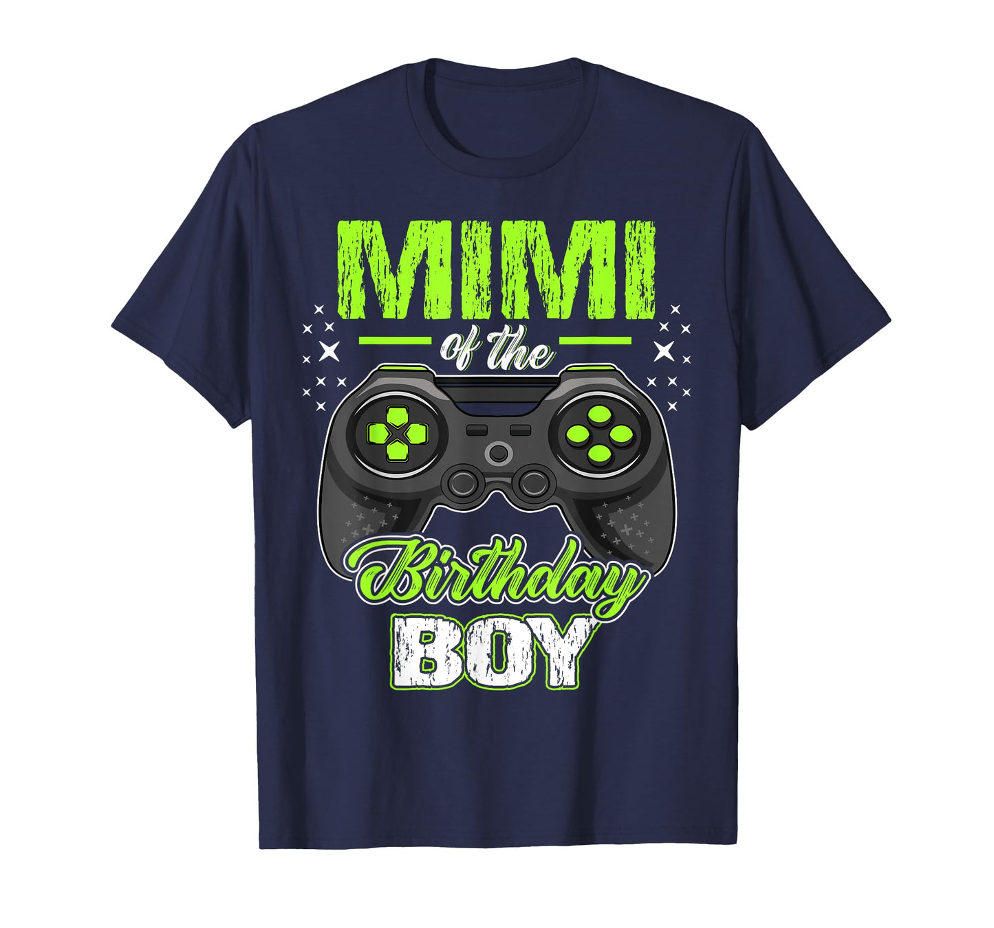 Mimi of the Birthday Boy Matching Video Gamer Birthday T-Shirt