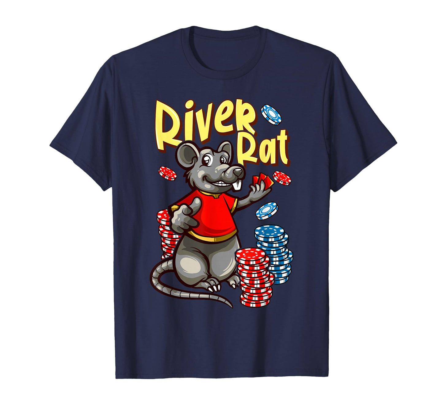 River Rat Poker T-Shirt