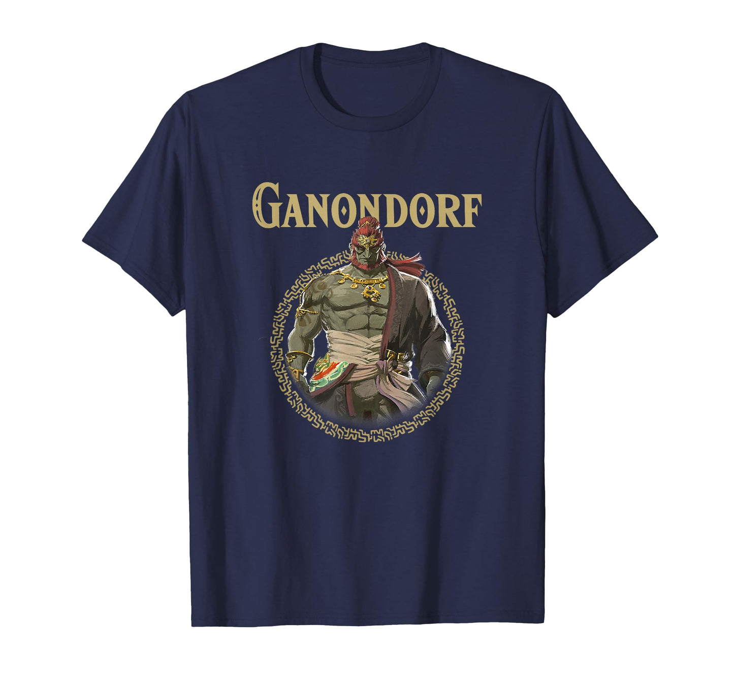The Legend of Zelda Tears Of The Kingdom Ganondorf Badge T-Shirt