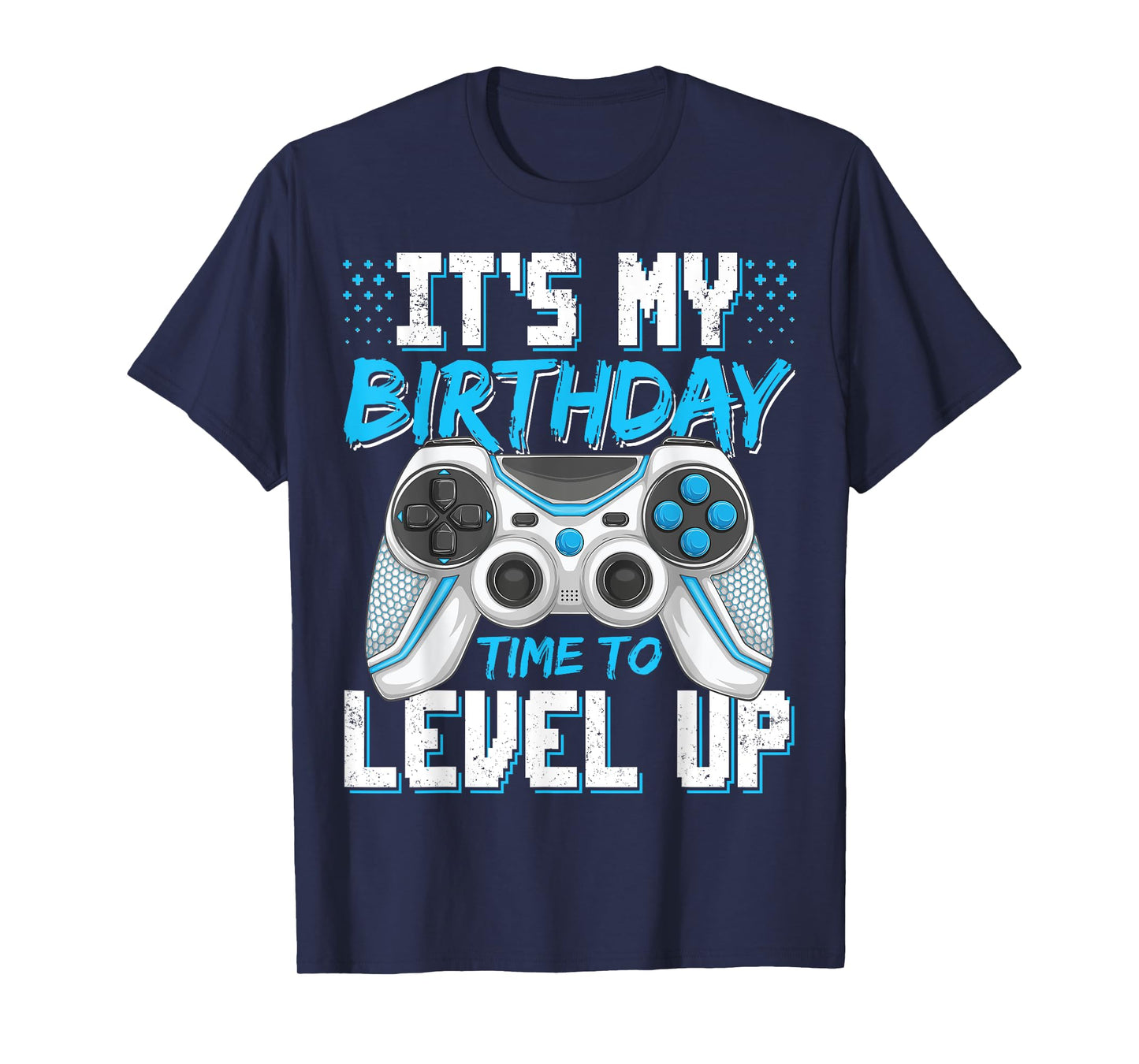 It's My Birthday Gamer Level Up Video Game Party Boys Girls T-Shirt
