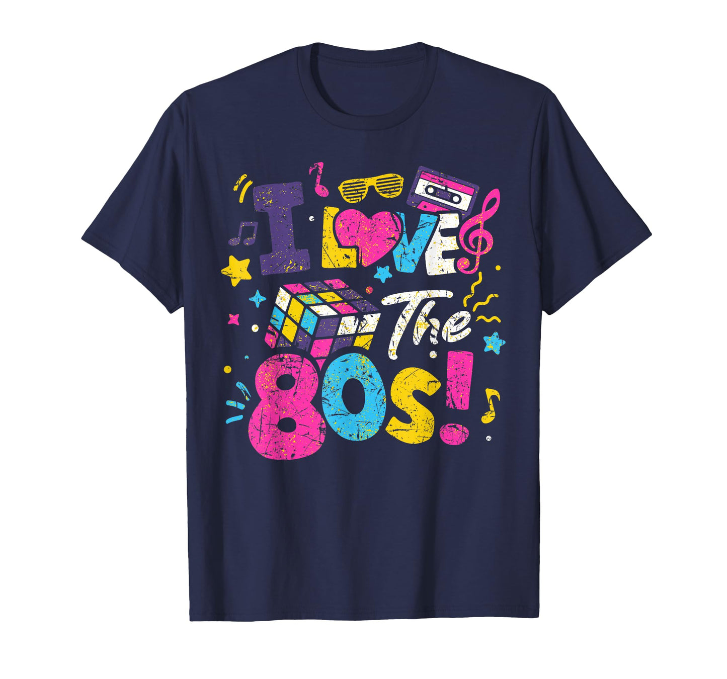 I Love The 80's Eighties Party Retro Costume T-Shirt