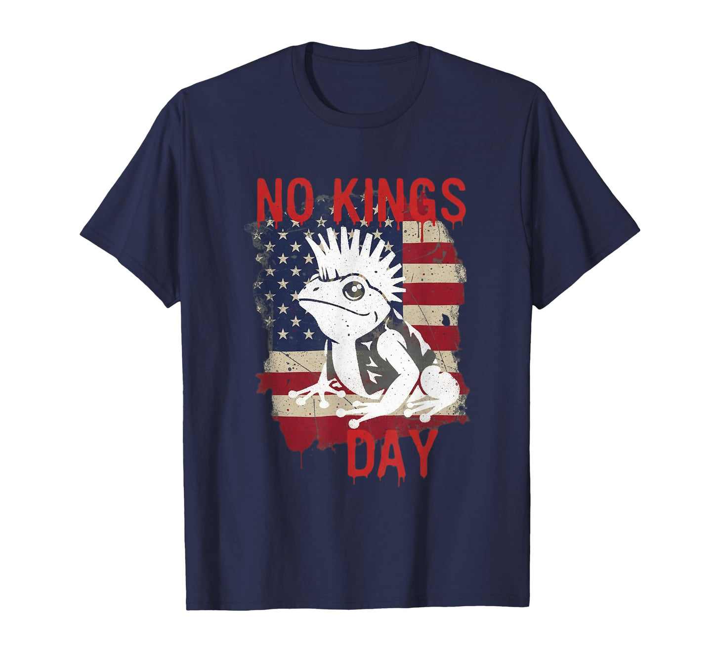 No Kings Day Portland Shirt Frog Protest T-Shirt