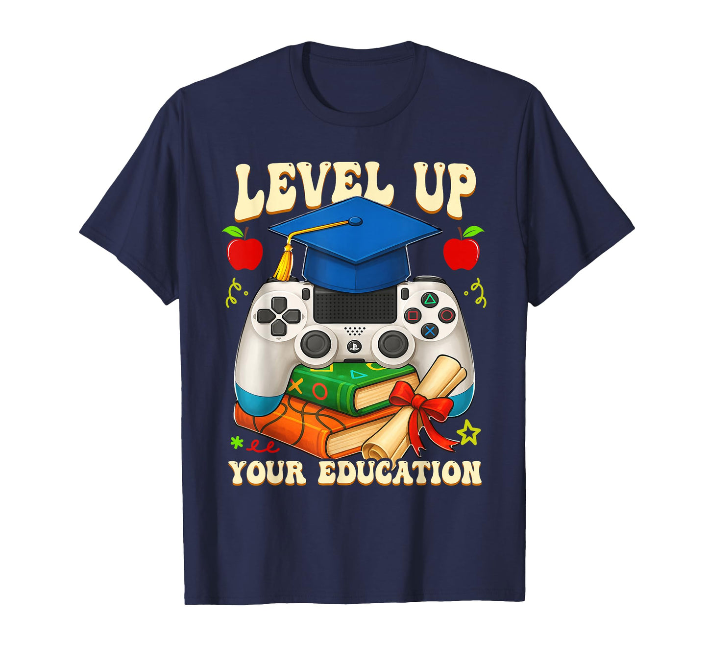 Level Up Your Education Gaming Inspired Teacher Gamers T-Shirt