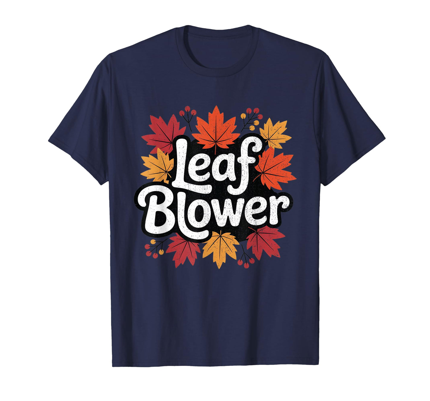 Spooktacular Fall Leaf Blower Sucking Leaf Blowers Cozy T-Shirt