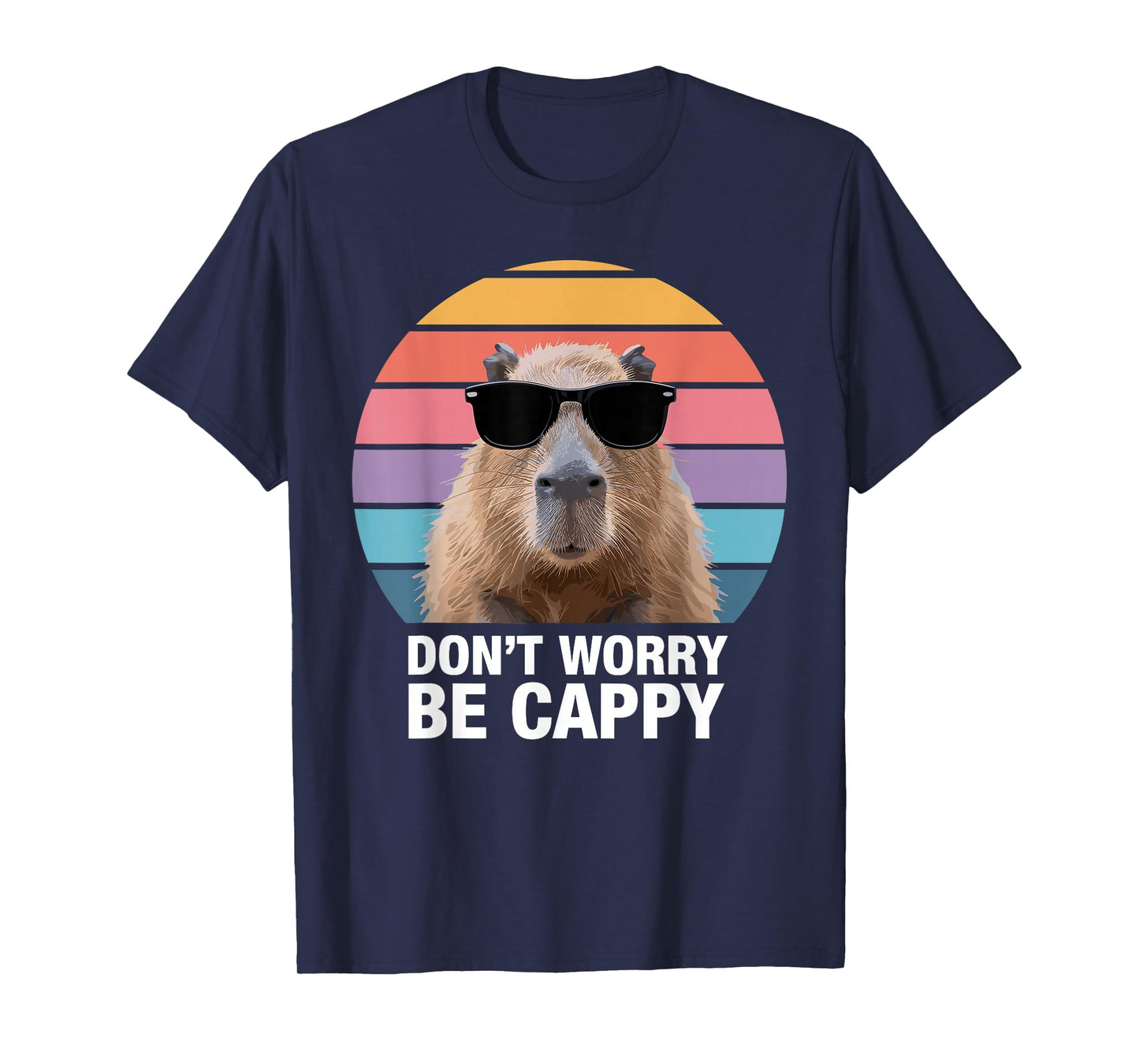 Funny Capybara Design for Men Women Adults Capybara Lover T-Shirt