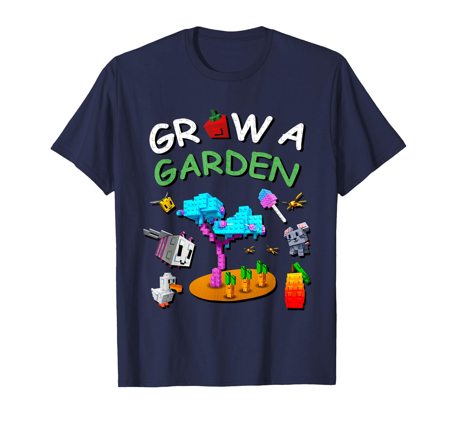 Grow A Garden Candy Blossom Funny Game T-Shirt