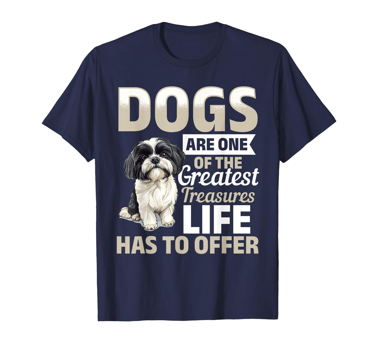 Shih Tzu Dog Owner T-Shirt for Men Women Kids
