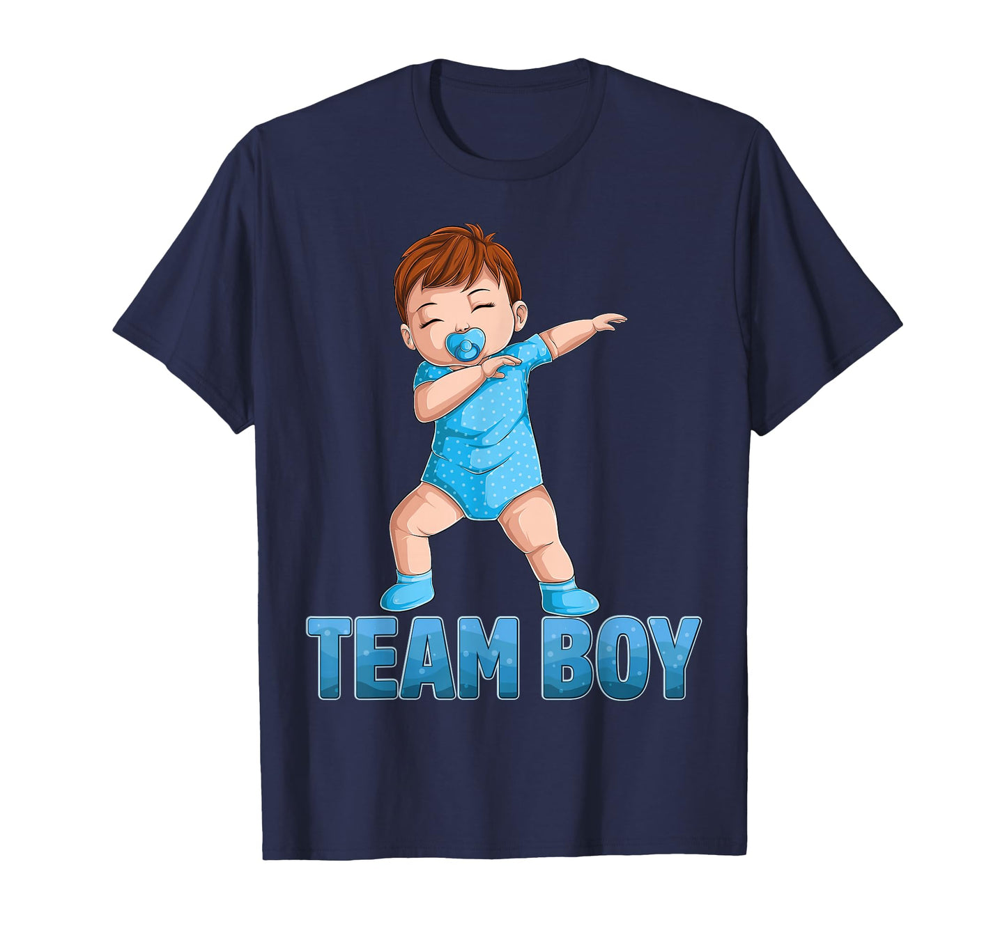 Gender Reveal Party Team Boy Baby Announcement Women Men T-Shirt