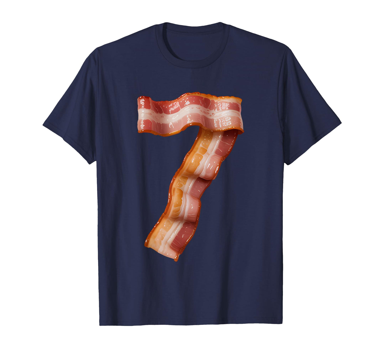 Funny Number 7 67 Meme Egg Bacon Costume Matching Group T-Shirt