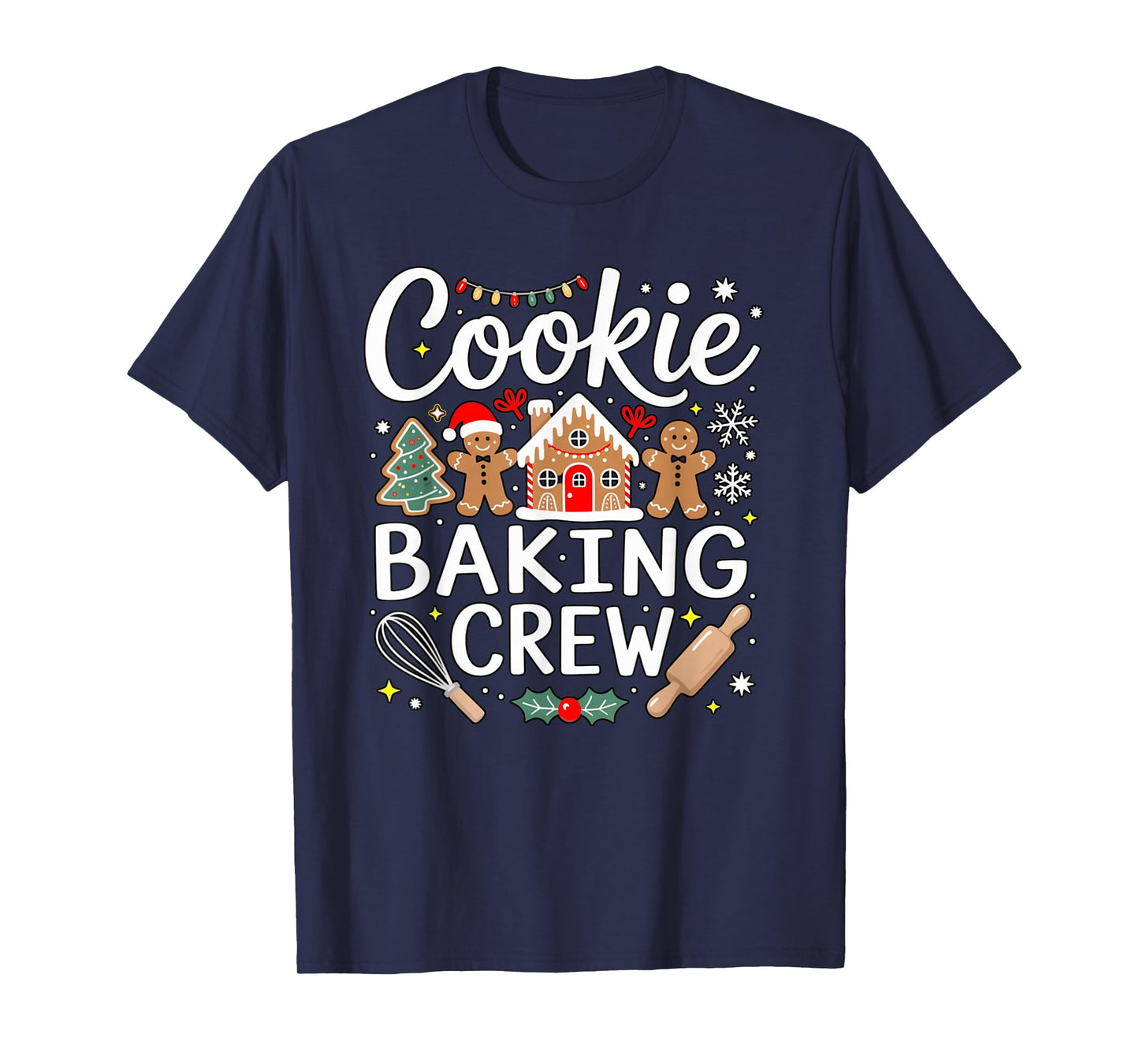 Holiday Family Cookie Baking Crew Party in MOM'S Kitchen T-Shirt