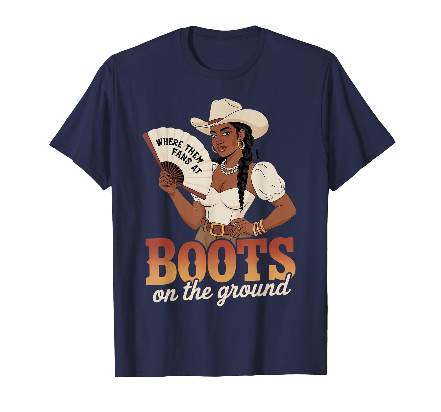 Boots On The Ground Line Dancing Line Dance Line Dancer T-Shirt
