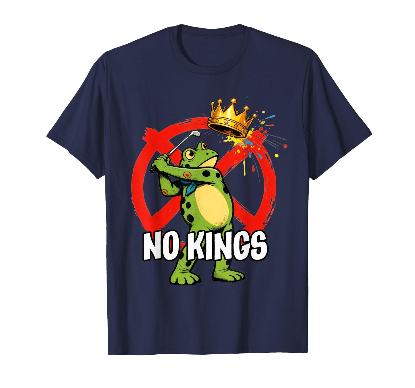 Portland Frog Resist Activist Protest No King in America T-Shirt