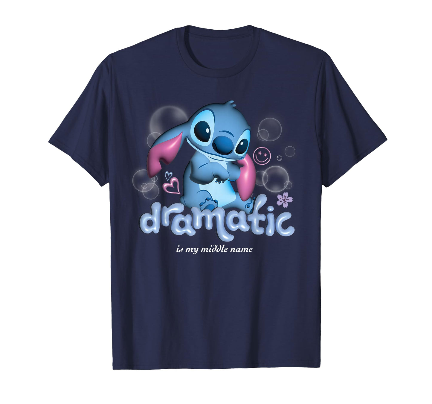 Disney Lilo & Stitch Bubble Pop "Dramatic is My Middle Name" T-Shirt