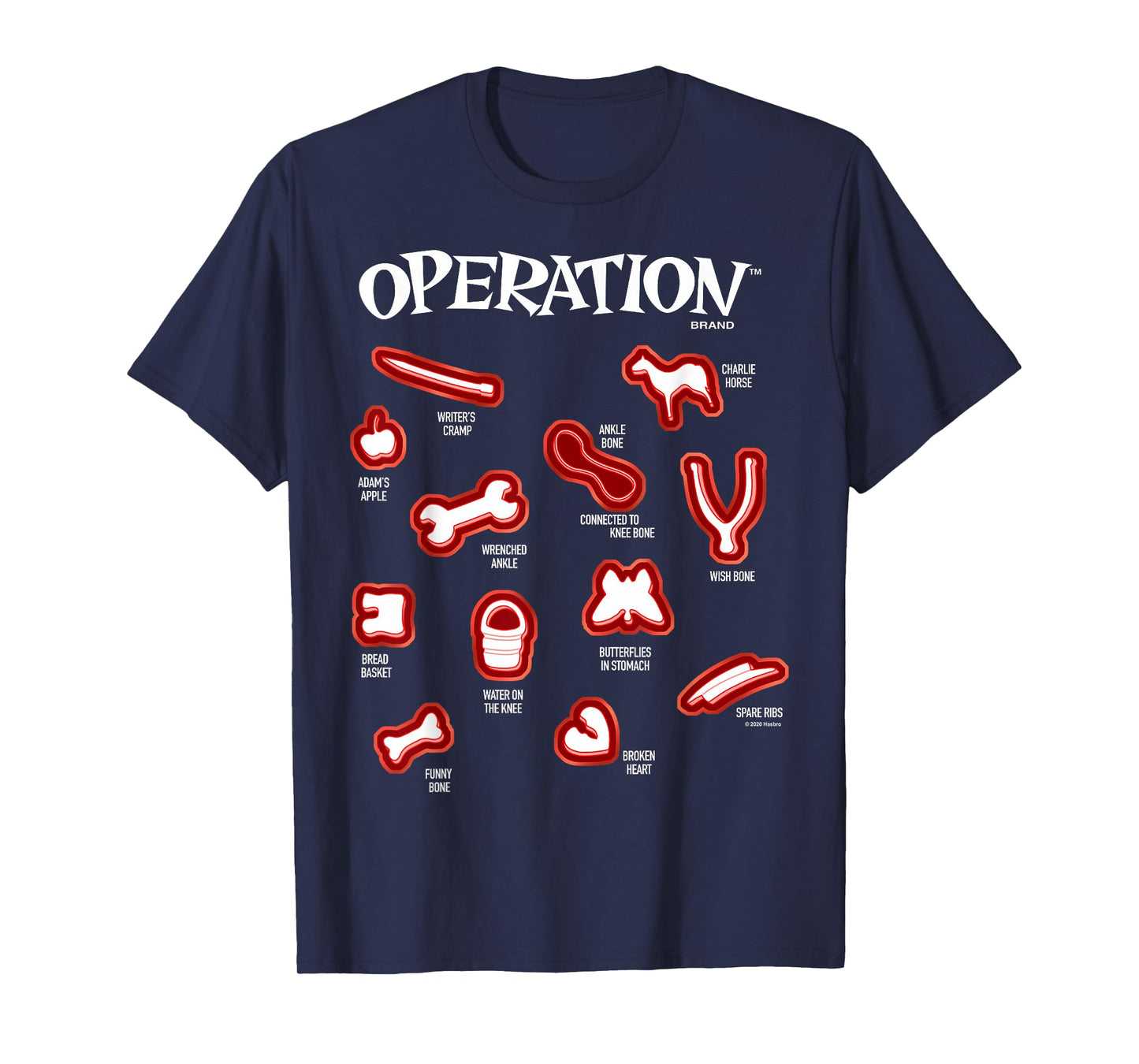 Operation Classic Icon & Game Pieces T-Shirt