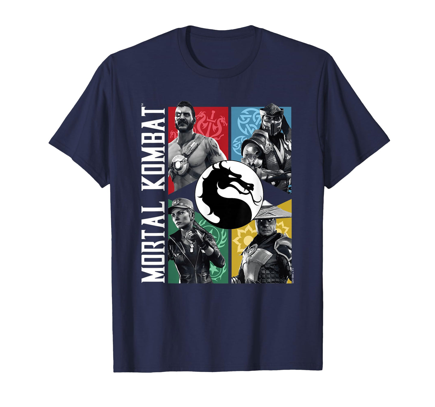 Mortal Kombat - Character Grid T-Shirt
