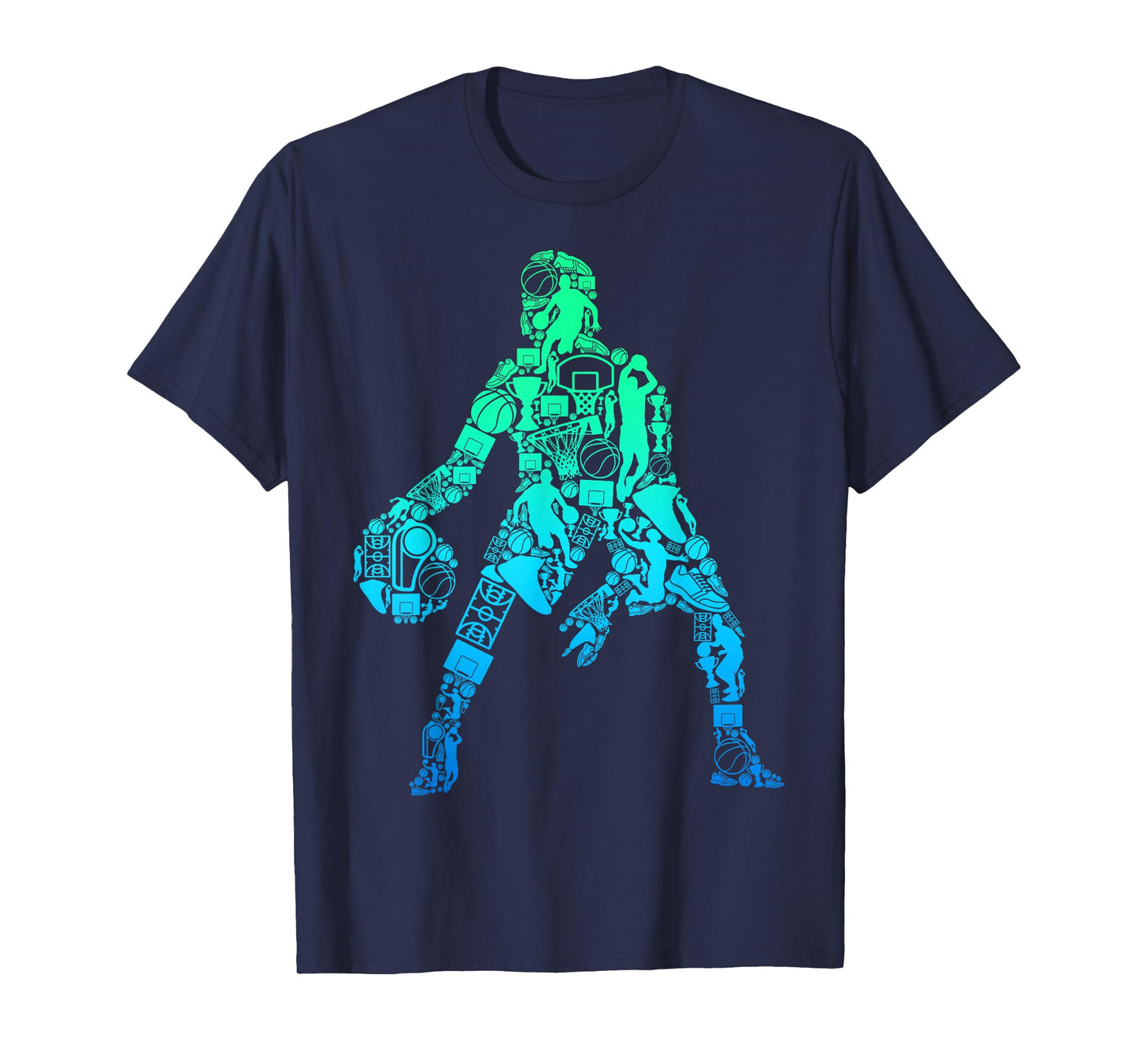 Basketball Boys Kids Men T-Shirt