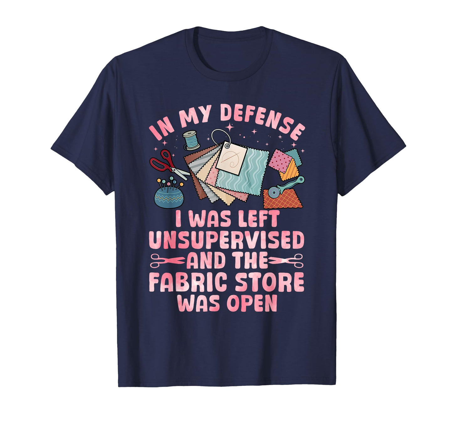 Funny Quilting Design for Men Women Sewing Sew Quilter Sewer T-Shirt