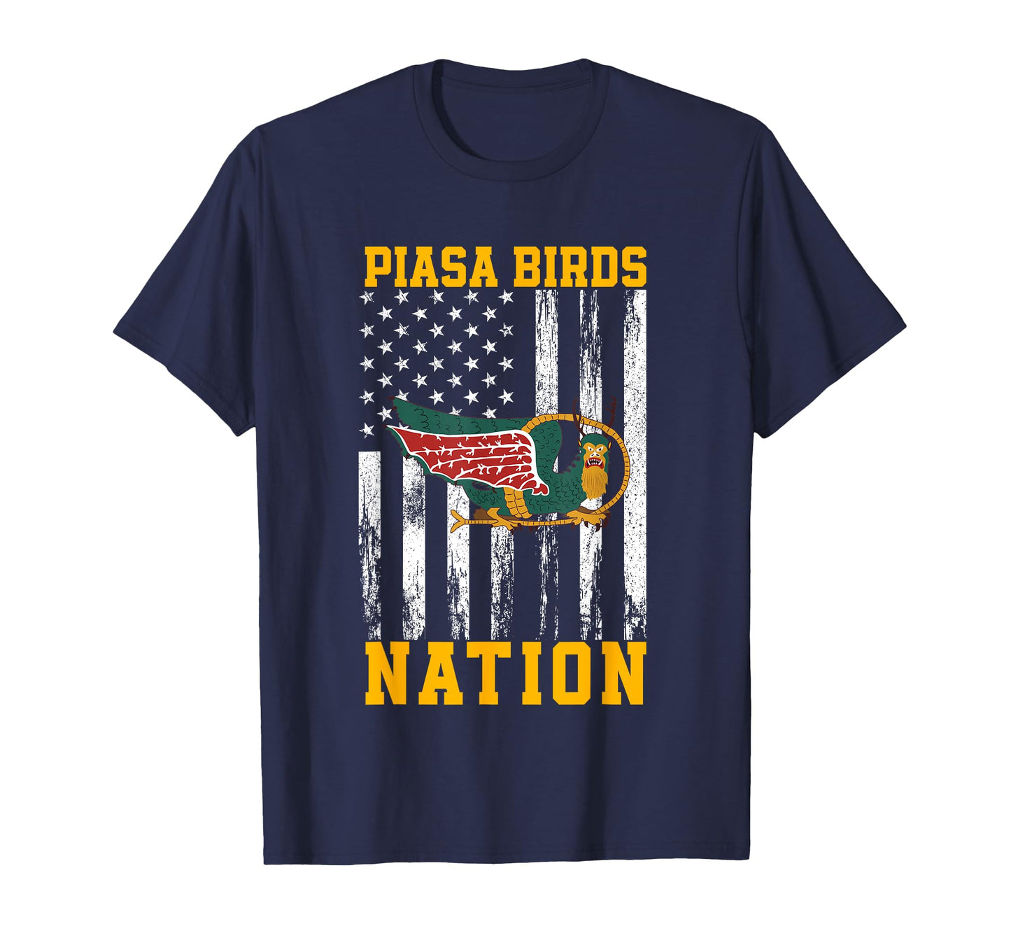 Southwestern Piasa Birds Logo Nation HS T-Shirt