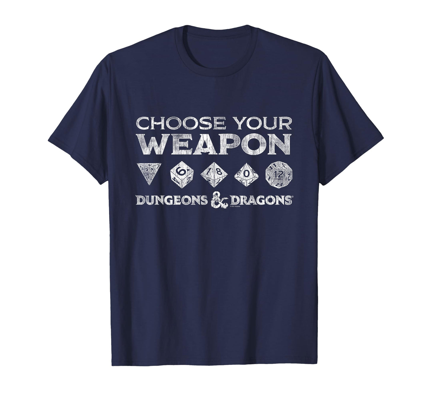 Dungeons & Dragons Weapon of Choice T-Shirt