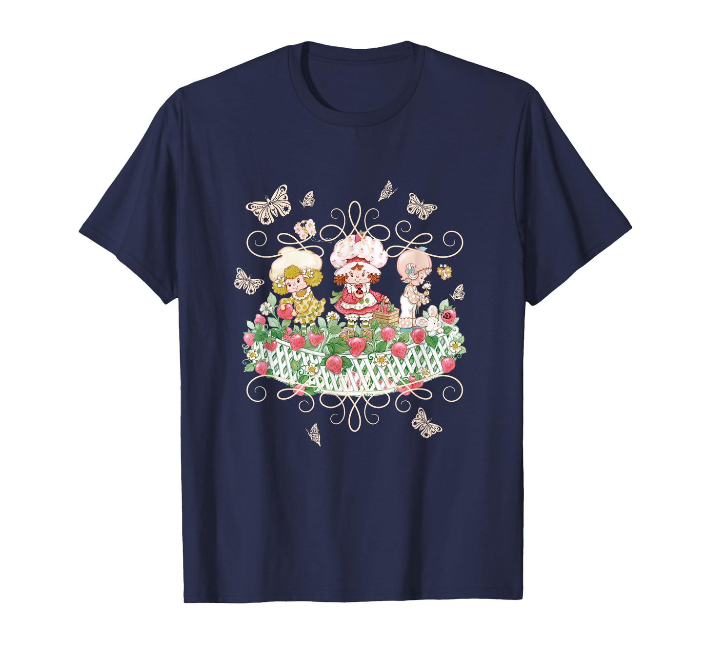 Strawberry Shortcake & Lemon Meringue Vintage Garden Besties T-Shirt