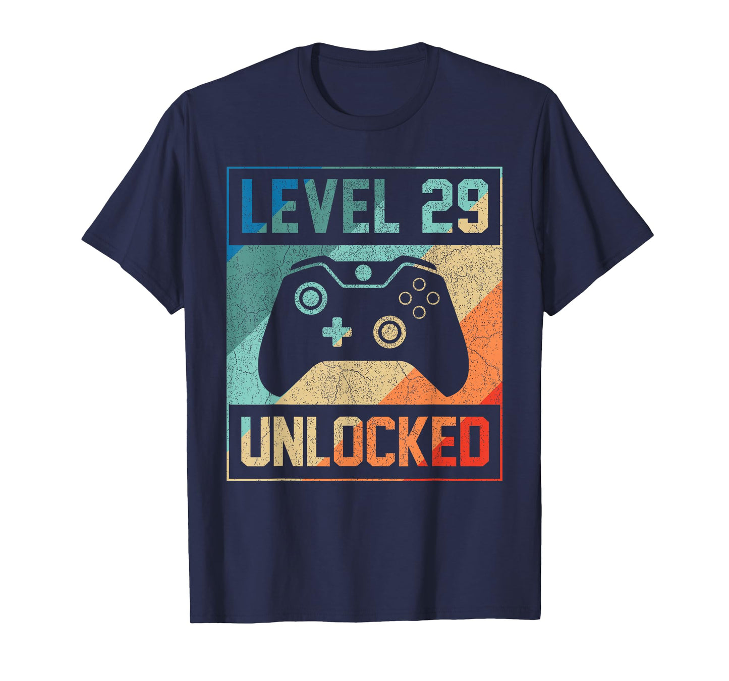 Level 29 Unlocked Shirt Video Gamer 29th Birthday Gifts Tee T-Shirt