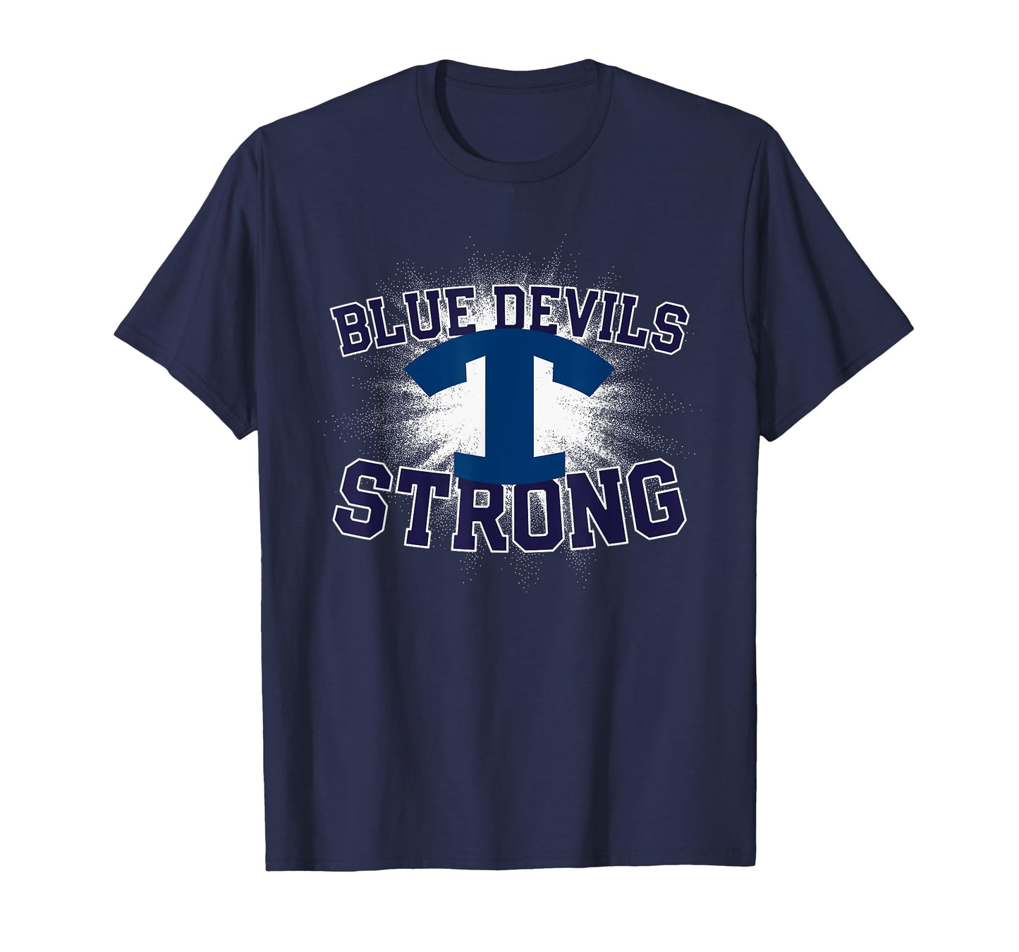 Tift County Blue Devils Logo Strong Flag HS T-Shirt