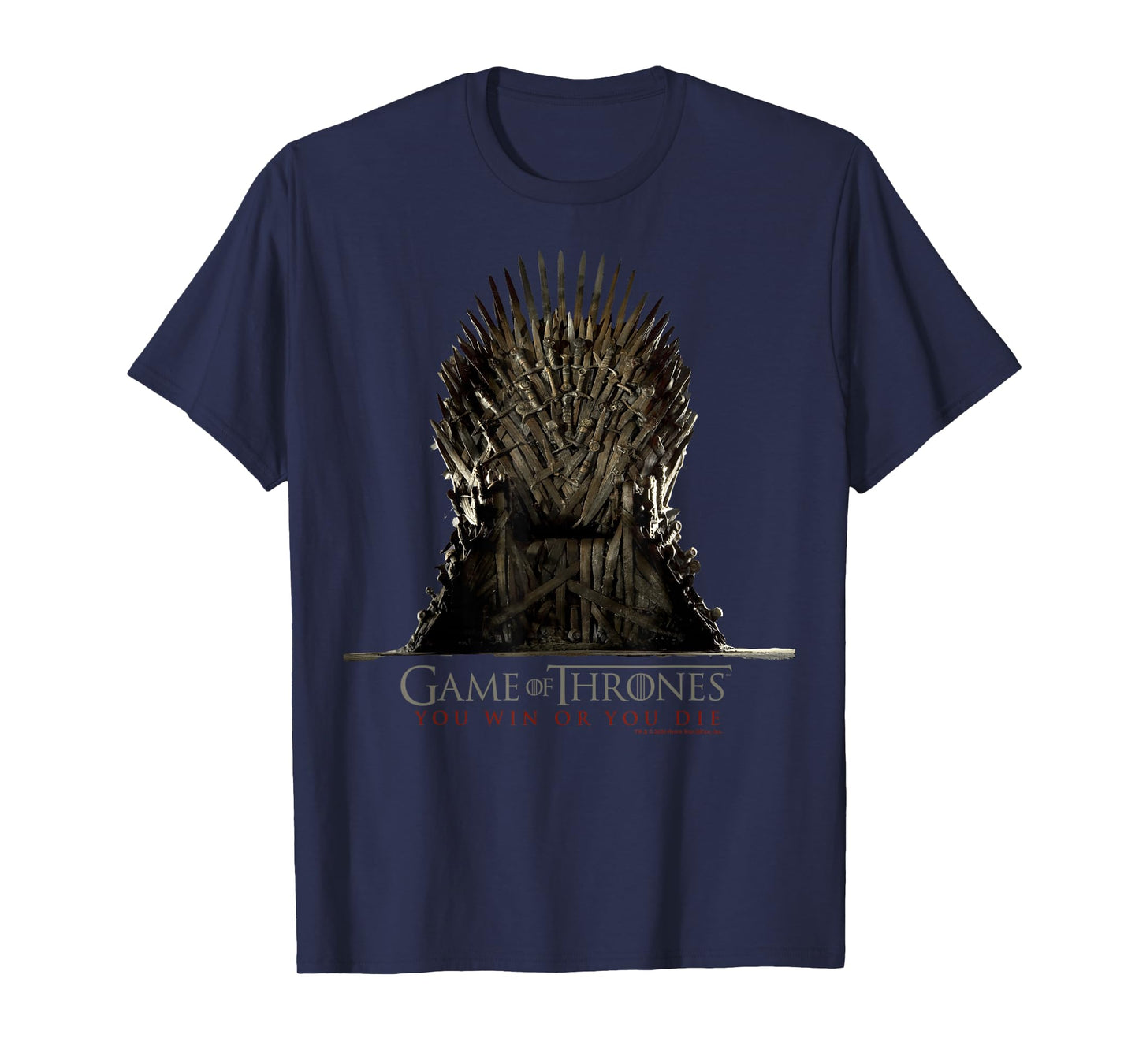 Game Of Thrones Iron Throne You Win Or You Die T-Shirt