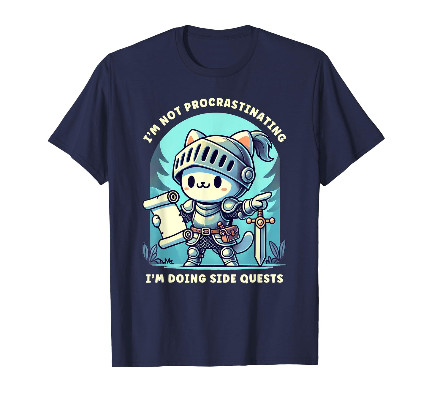 I'm Not Procrastinating I'm Doing Side Quests Gamer T-Shirt