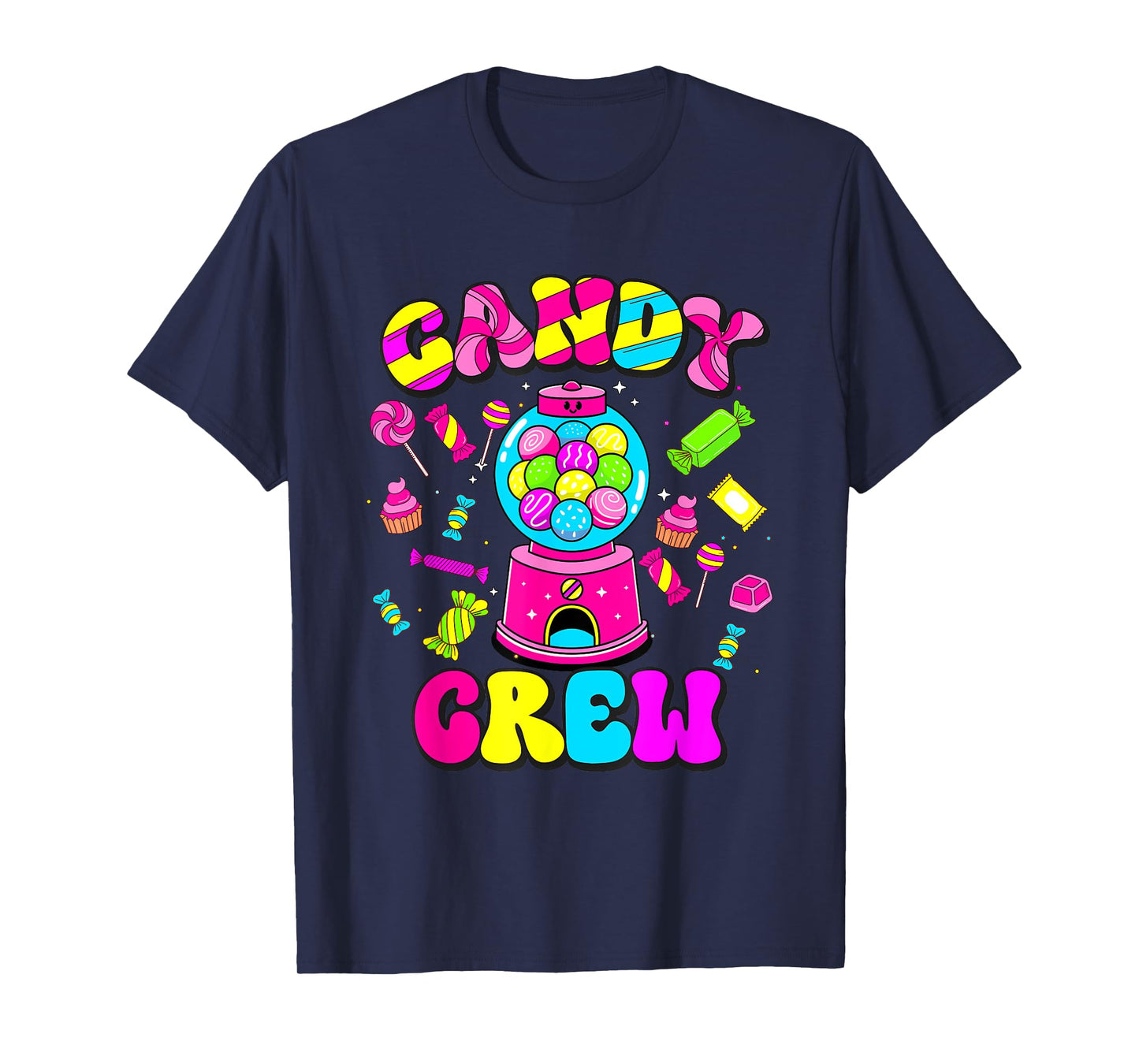 Candy Crew Sweetie Candy Land Candy Squad Halloween T-Shirt